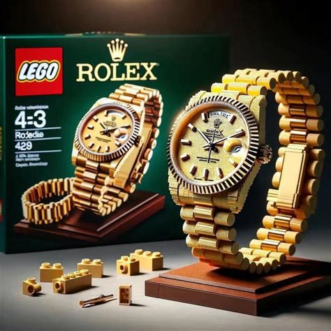 montre lego adulte rolex|is rolex lego real.